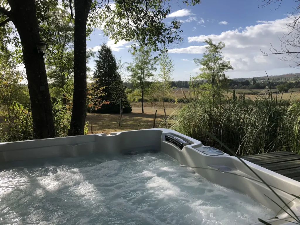 Relax in our beautiful hot tub